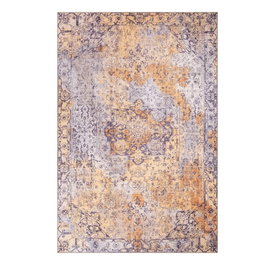 Conceptum AL 237 Alfombra Chenille Amarillo 150 x 230 cm Poliéster Suave y Duradera